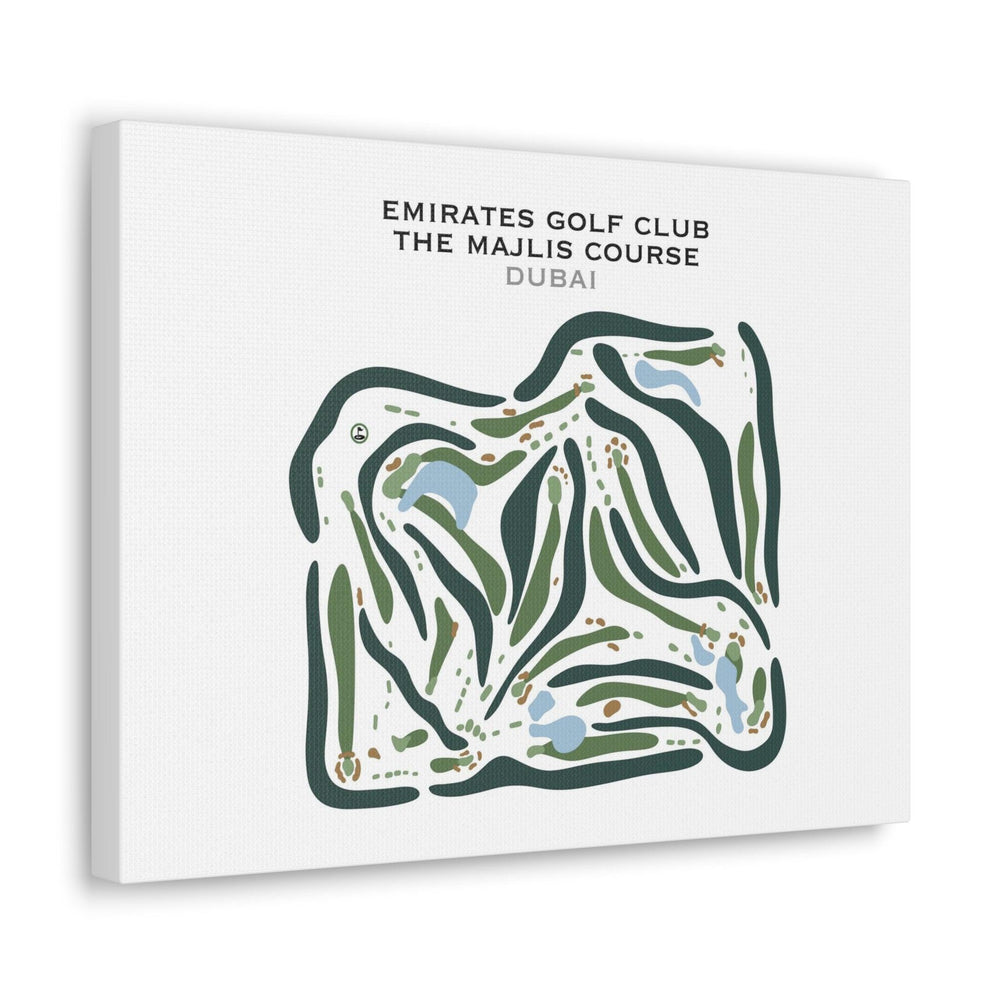 Emirates Golf Club, The Majlis Course, Dubai - Printed Golf Courses - Golf Course Prints