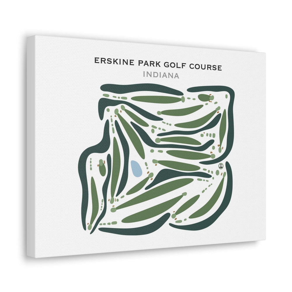 Erskine Park Golf Course, Indiana - Printed Golf Courses - Golf Course Prints