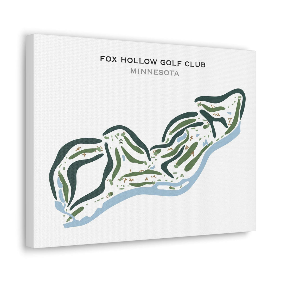 Fox Hollow Golf Club, Minnesota - Printed Golf Courses - Golf Course Prints