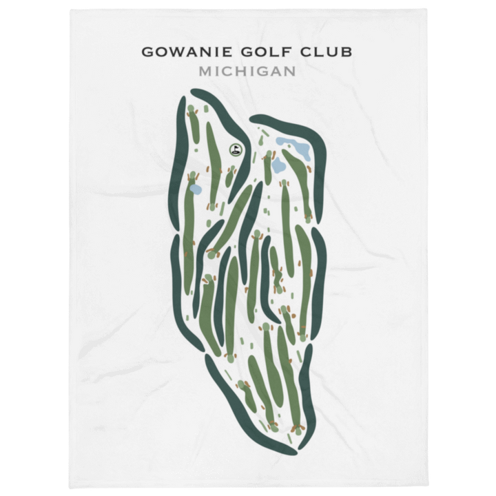 Gowanie Golf Club, Michigan - Printed Golf Courses