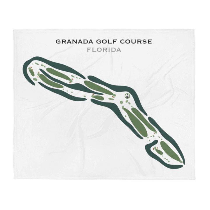 Granada Golf Course, Florida - Printed Golf Courses