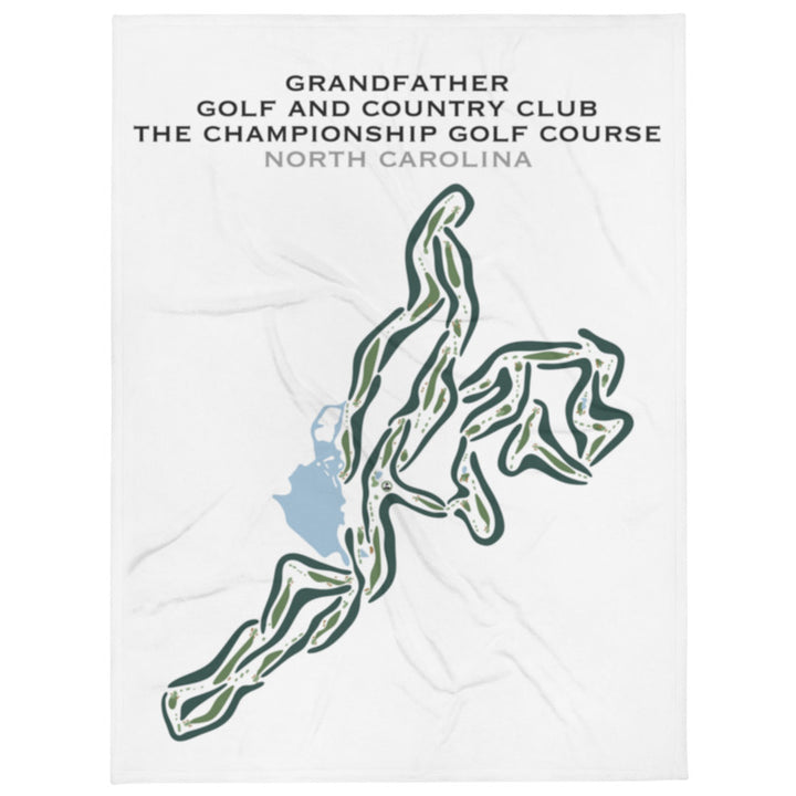 Grandfather Golf & Country Club, The Championship Golf Course, North Carolina - Printed Golf Courses