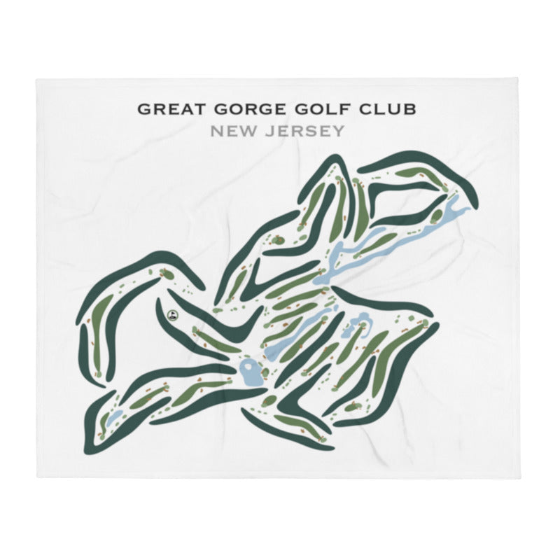 Great Gorge Golf Club, New Jersey - Printed Golf Courses