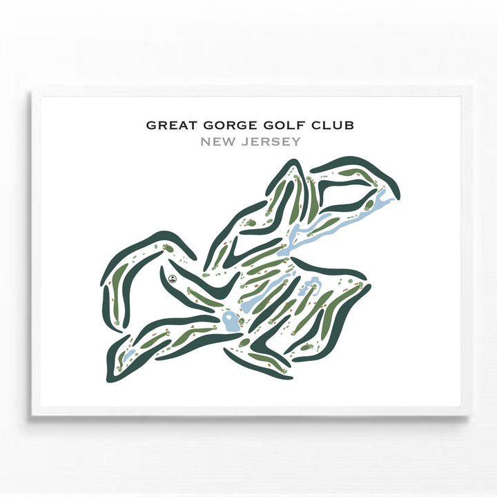 Great Gorge Golf Club, New Jersey - Printed Golf Courses