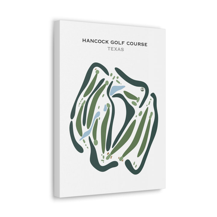 Hancock Golf Course, Texas - Printed Golf Courses