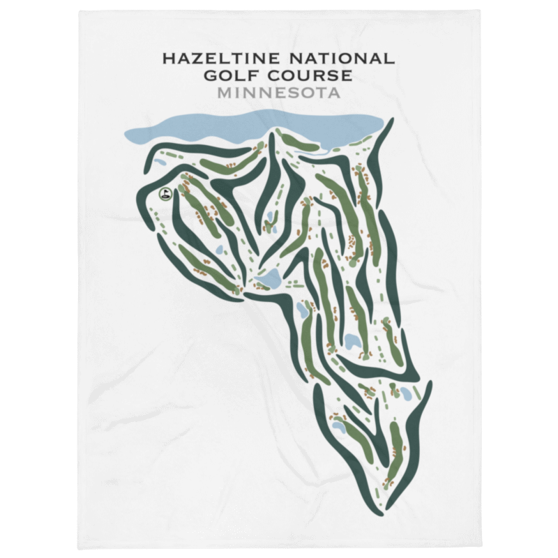 Hazeltine National Golf Club, Minnesota - Printed Golf Courses