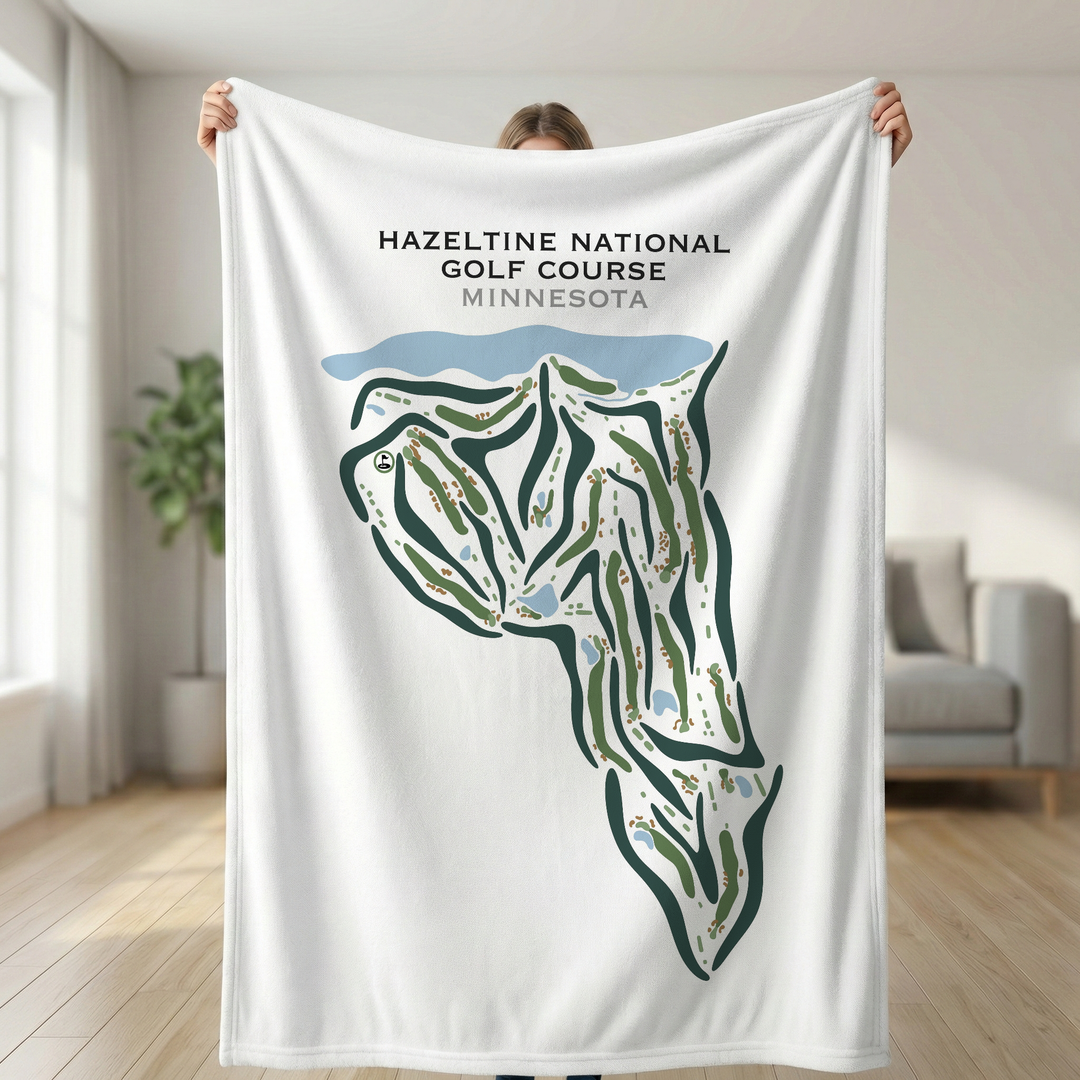 Hazeltine National Golf Club, Minnesota - Printed Golf Courses