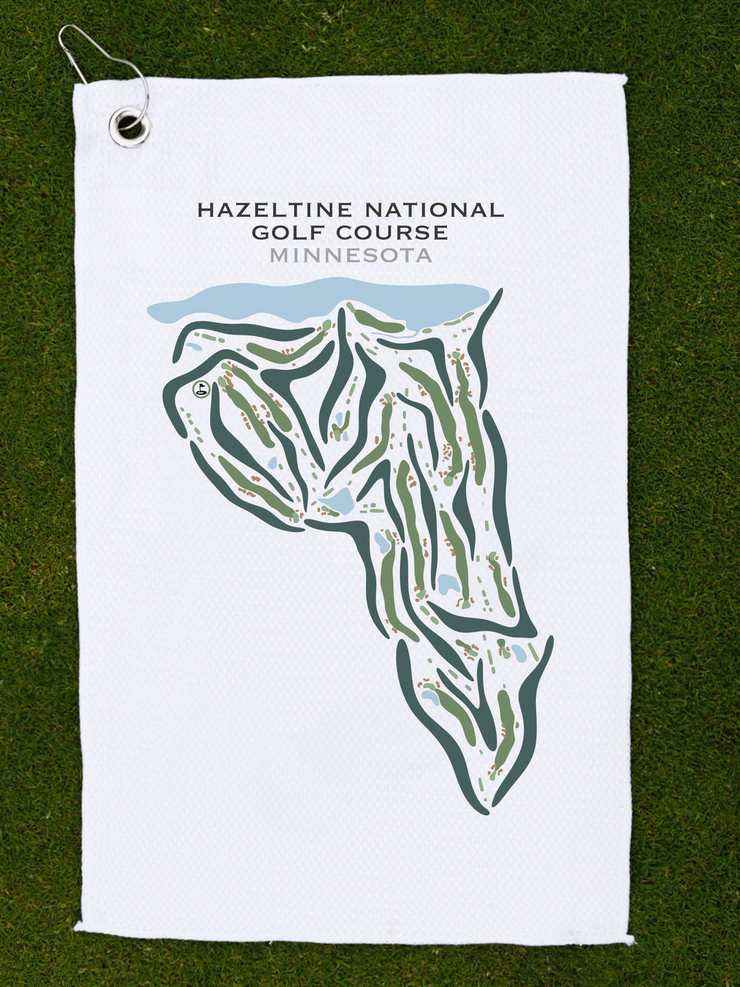 Hazeltine National Golf Club, Minnesota - Printed Golf Courses