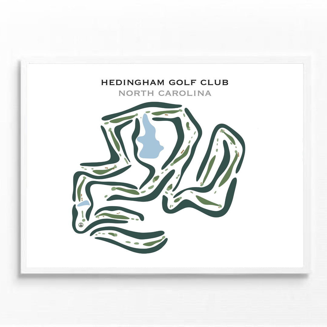 Hedingham Golf Club, North Carolina - Printed Golf Courses