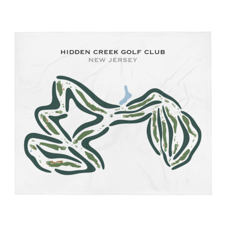 Hidden Creek Golf Club, New Jersey - Printed Golf Courses