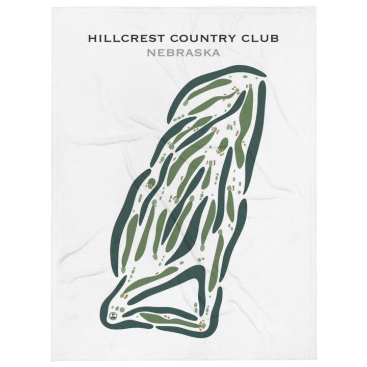 Hillcrest Country Club, Nebraska - Printed Golf Courses