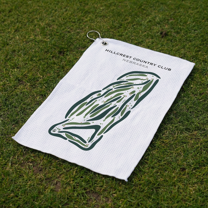 Hillcrest Country Club, Nebraska - Printed Golf Courses