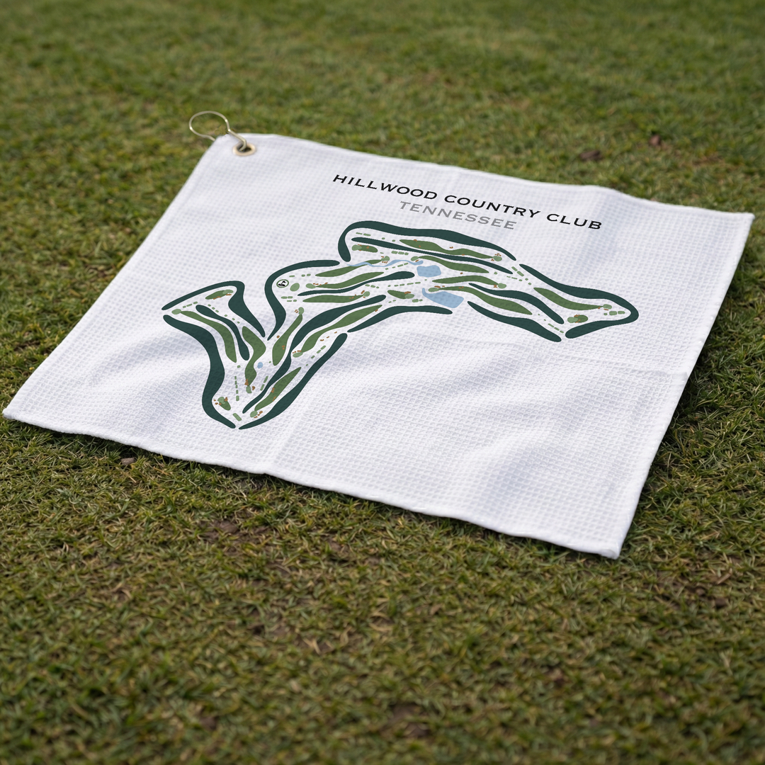 Hillwood Country Club, Tennessee - Printed Golf Courses