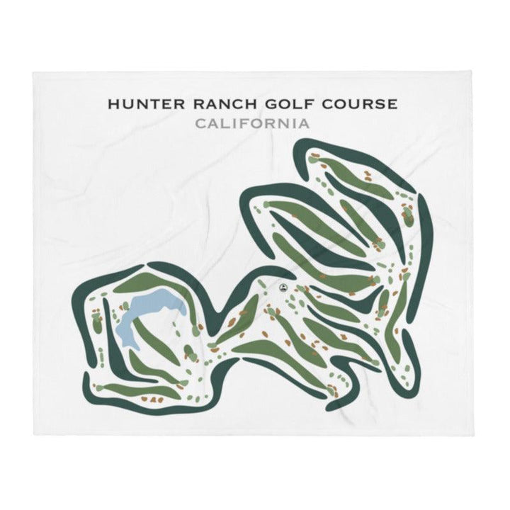 Hunter Ranch Golf Course, California - Printed Golf Courses - Golf Course Prints