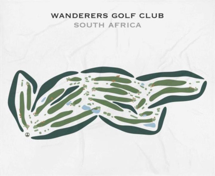 Wanderers Golf Club, South Africa - Printed Golf Courses