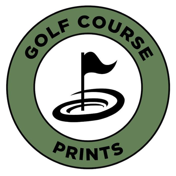 Evergreen Country Club, Virginia - Printed Golf Courses - Golf Course Prints