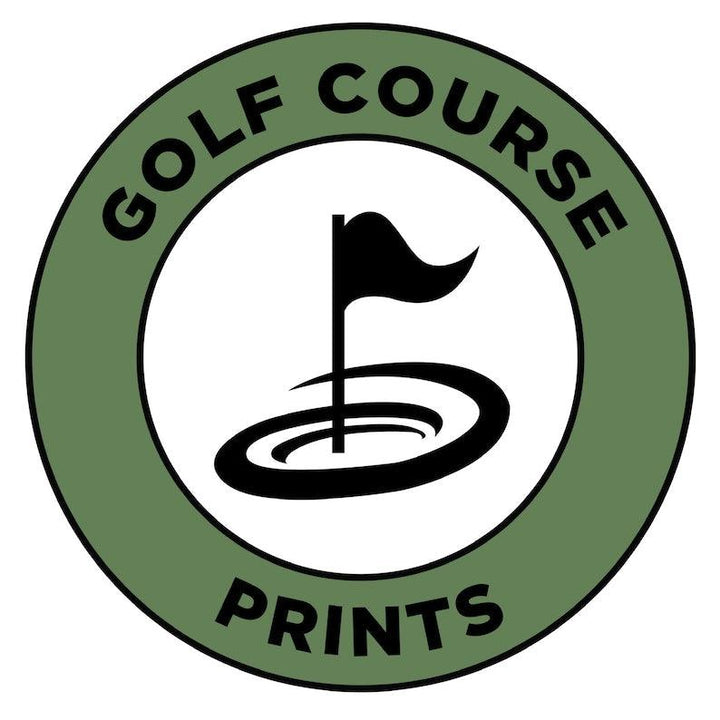 Coeur d'Alene National Reserve, Idaho - Printed Golf Courses - Golf Course Prints