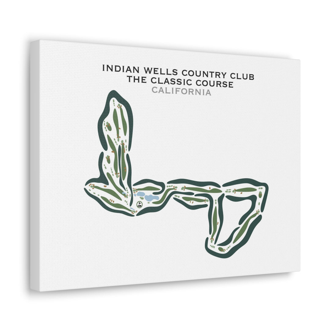 Indian Wells Country Club, California - Printed Golf Courses