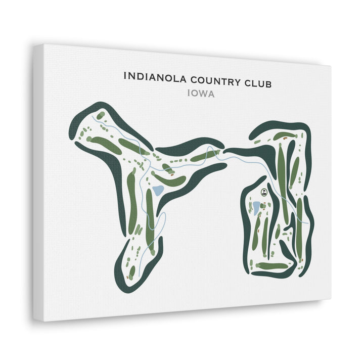 Indianola Country Club, Iowa - Printed Golf Courses