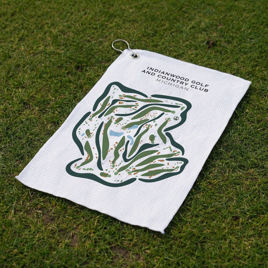 Indianwood Golf & Country Club, Michigan - Printed Golf Courses