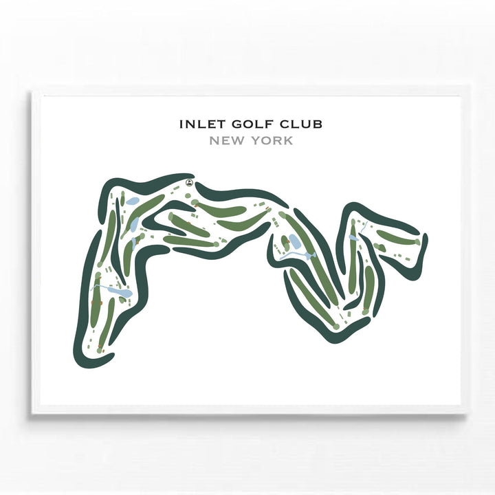 Inlet Golf Club, New York - Printed Golf Courses