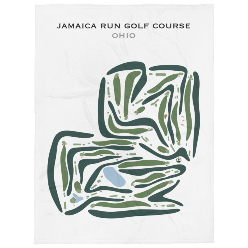 Jamaica Run Golf Course, Ohio - Printed Golf Courses