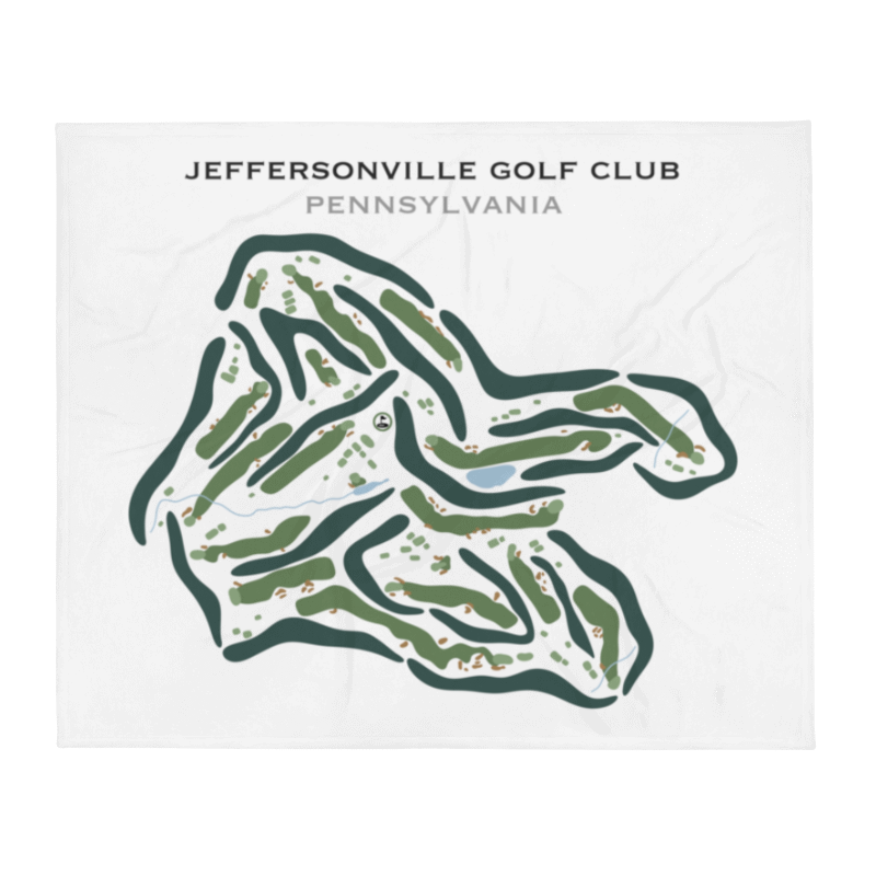 Jeffersonville Golf Club, Pennsylvania - Printed Golf Courses