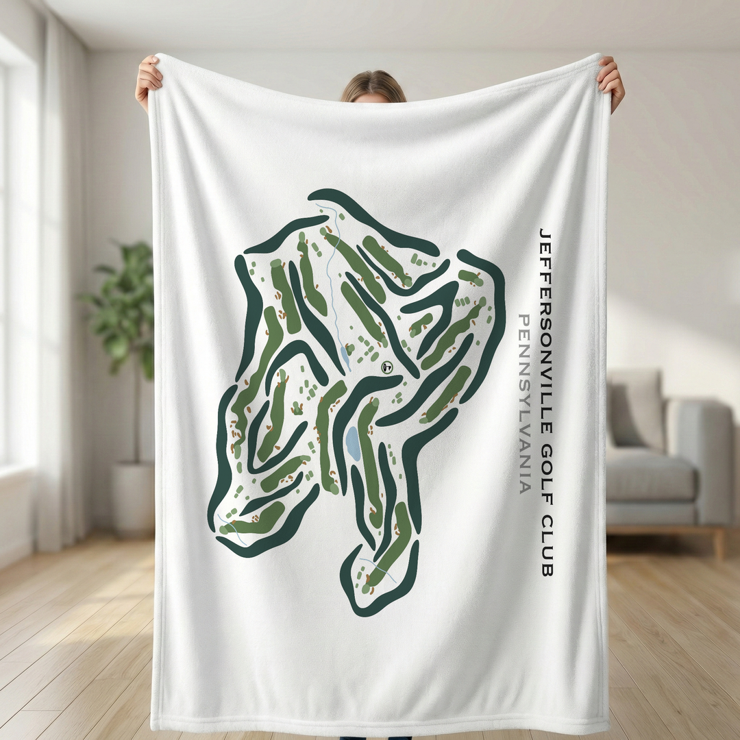 Jeffersonville Golf Club, Pennsylvania - Printed Golf Courses