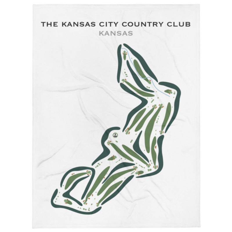 Kansas City Country Club, Kansas - Printed Golf Courses