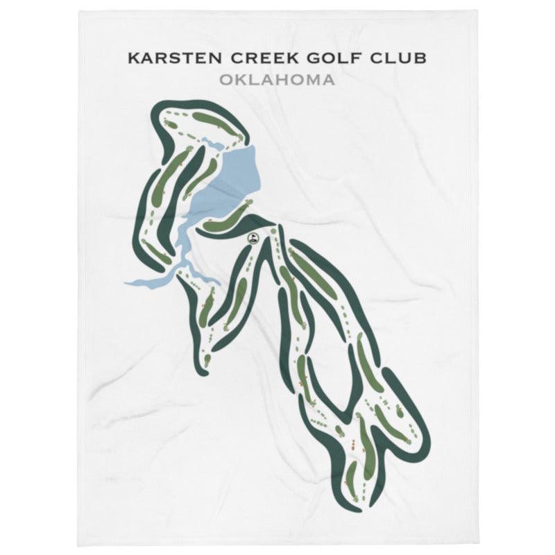Karsten Creek Golf Club, Oklahoma - Printed Golf Courses - Golf Course Prints