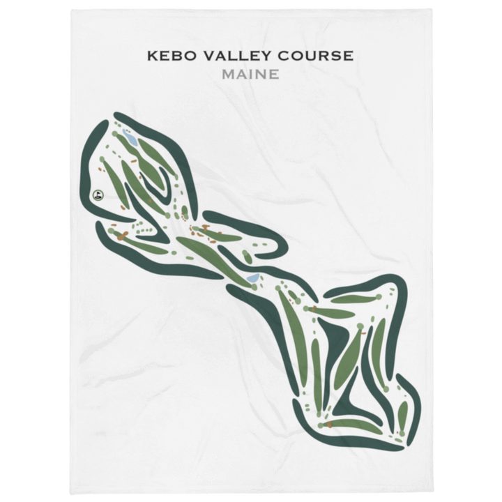 Kebo Valley Course, Maine - Printed Golf Courses