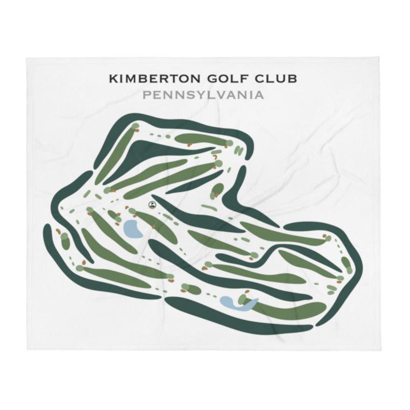 Kimberton Golf Club, Pennsylvania - Printed Golf Courses - Golf Course Prints