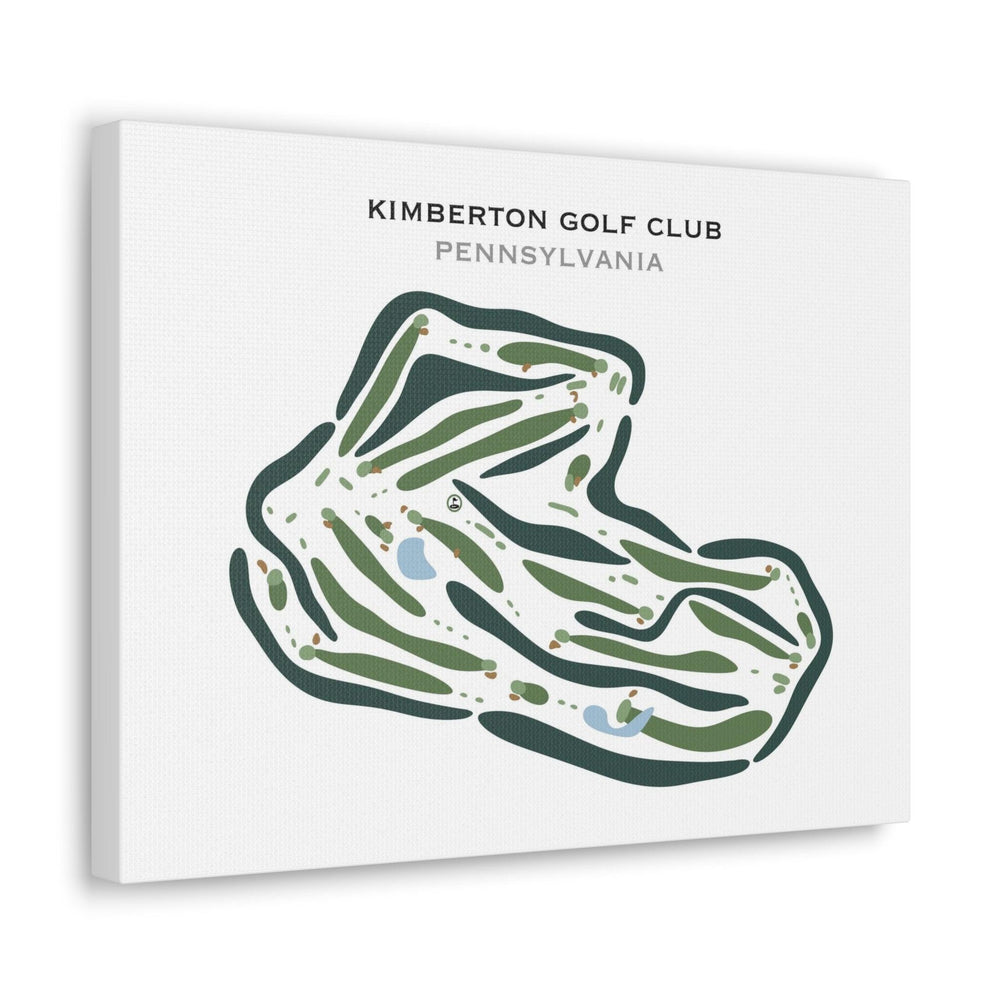 Kimberton Golf Club, Pennsylvania - Printed Golf Courses - Golf Course Prints