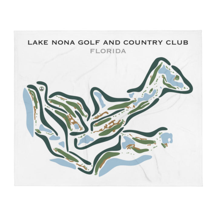 Lake Nona Golf & Country Club, Orlando, Florida - Printed Golf Courses