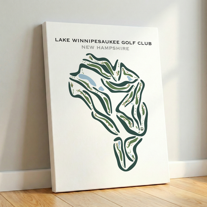 Lake Winnipesaukee Golf Club, New Hampshire - Printed Golf Courses