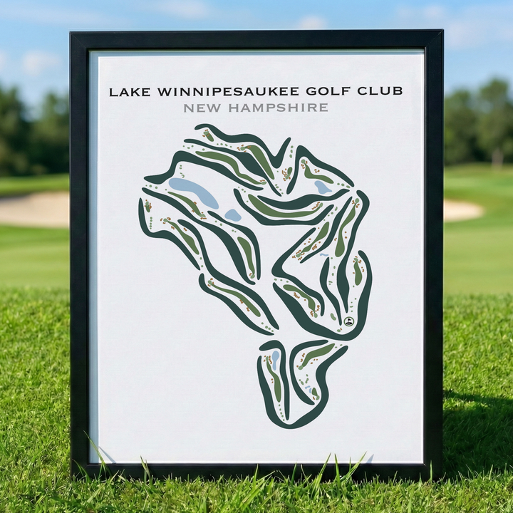 Lake Winnipesaukee Golf Club, New Hampshire - Printed Golf Courses