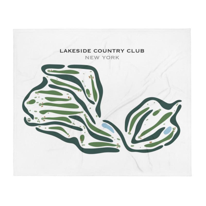 Lakeside Country Club, New York - Printed Golf Courses - Golf Course Prints