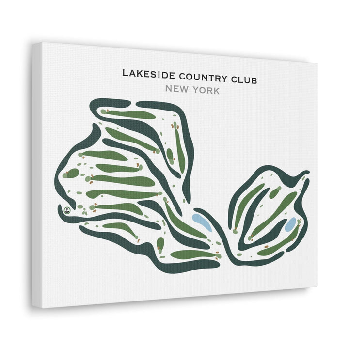 Lakeside Country Club, New York - Printed Golf Courses - Golf Course Prints