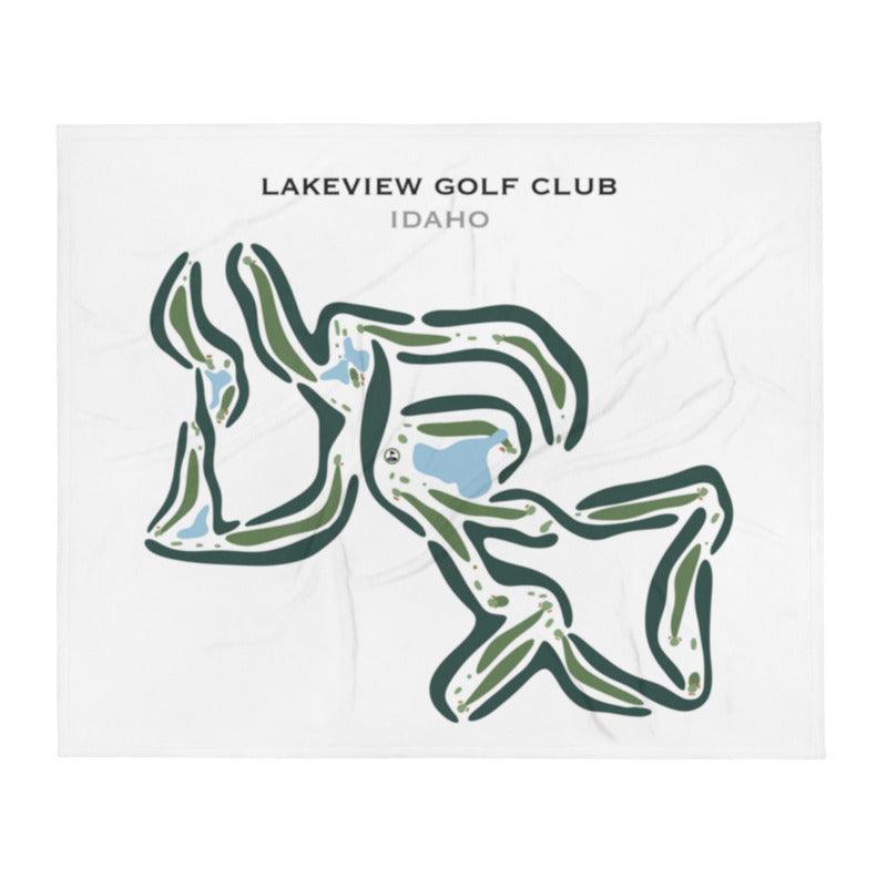 Lakeview Golf Club, Idaho - Printed Golf Courses - Golf Course Prints