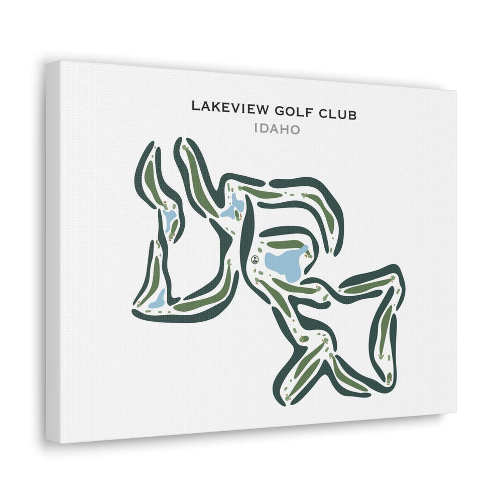 Lakeview Golf Club, Idaho - Printed Golf Courses - Golf Course Prints