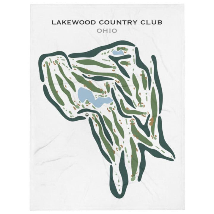 Lakewood Country Club, Ohio - Printed Golf Courses - Golf Course Prints