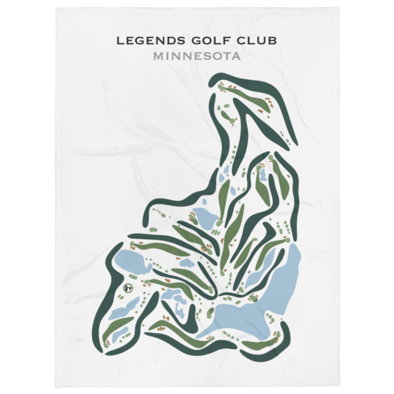 Legends Golf Club, Minnesota - Printed Golf Courses