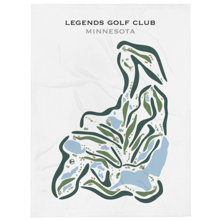 Legends Golf Club, Minnesota - Printed Golf Courses