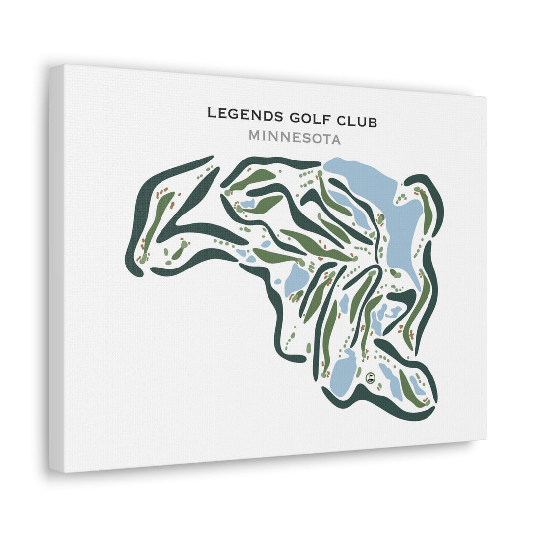 Legends Golf Club, Minnesota  - Printed Golf Courses