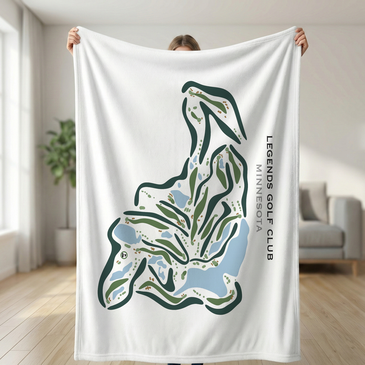 Legends Golf Club, Minnesota - Printed Golf Courses