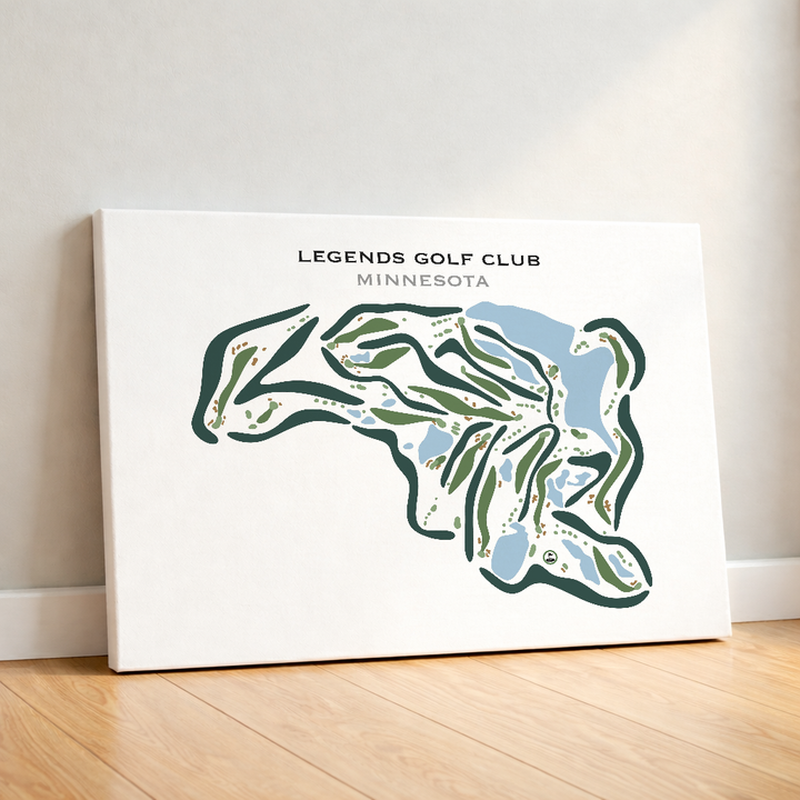 Legends Golf Club, Minnesota - Printed Golf Courses