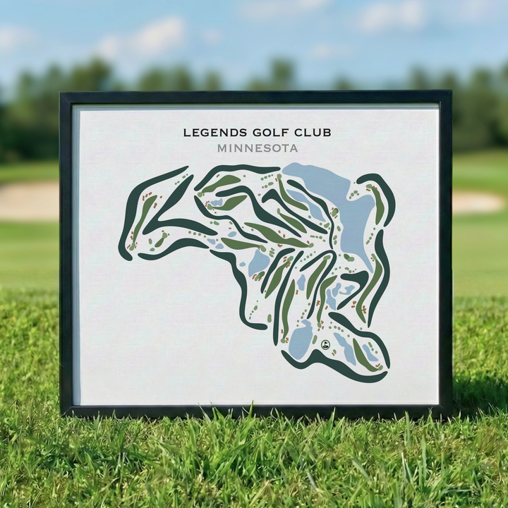 Legends Golf Club, Minnesota - Printed Golf Courses