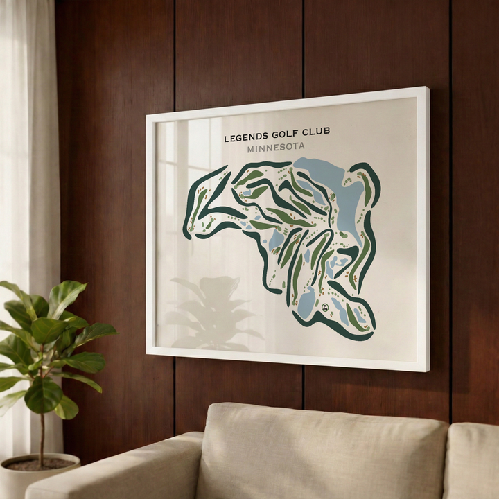 Legends Golf Club, Minnesota - Printed Golf Courses
