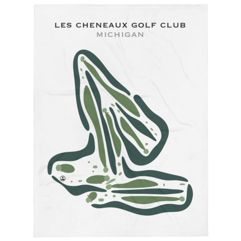 Les Cheneaux Golf Club, Michigan - Printed Golf Courses