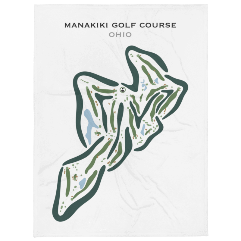 Manakiki Golf Course, Ohio - Printed Golf Courses